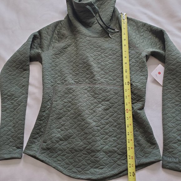 Marmot Annie LS Sz Small Pullover Olive Green NWT - Picture 15 of 16